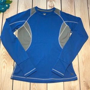 REI women’s long sleeve stretchy base layer top